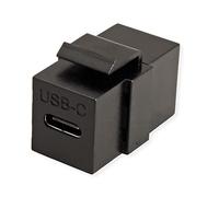 VALUE Modulo Keystone USB Tipo C, Nero