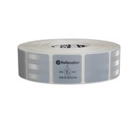 Value, nastro segnaletico di sicurezza per superfici telonate - 50 m - Bianco