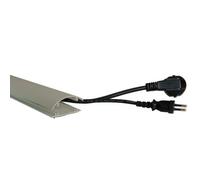 VALUE Organizer per tunnel per cavi, chiuso, 6 cm x 100 cm NEW