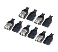 Value Pack 5 pz caricabatterie presa USB tipo 4P 5V per tutti i dispositivi mobi