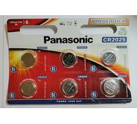Panasonic CR2025L Single-use battery CR2025 Litio 3 V, 6 pezzi