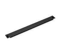 VALUE Pannello cieco Snap-in, 1 U, RAL 9005, nero profondo