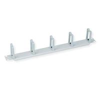 VALUE Pannello frontale da 19", passacavi orizzontale o verticale, tipo C, RAL 7035, grigio chiaro