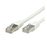Value S/FTP [PiMF] Patch Cord Cat6 white 1 m cavo NEW