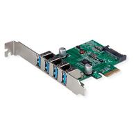VALUE Scheda PCI Express, USB 3.2 Gen 1, 4 porte