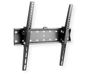 VALUE - Supporto da parete per TV, distanza dalla parete, 27 mm, colore: Nero