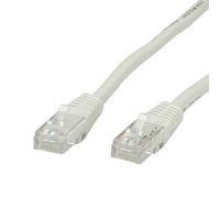 Value UTP Patch Cord Cat.5e, grey 2 m Grigio cavo di rete