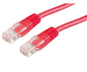 Value UTP Patch Cord Cat.6, red 1 m