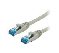 Value UTP Patch Cord Cat.6a, grey 2 m cavo di rete Grigio U/UTP [UTP] (Value CAT6A UTP CU Ethernet Cable Grey 2m) NEW