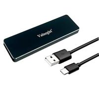 Valuegist NGFF/M.2 SATA SSD Enclosure, adattatore esterno in alluminio per lettore SSD USB 3.0 a chiave B/Key B+M Solid State Drive (supporto NGFF M.2 2280/2260/2242/2230)