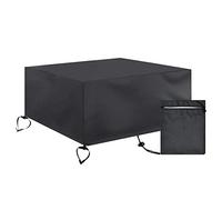 ValueHall Copertura per Braciere Rettangolare Copertura Quadrata Per Braciere da Giardino Fire Pit Cover Tessuto Oxford Copertura del Pozzo del Fuoco V1C06 (95 x 95 x 55cm)