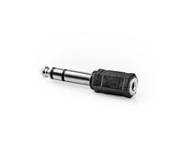 Valueline AC-007 cavo di interfaccia e adattatore 3.5mm 6.35mm Nero