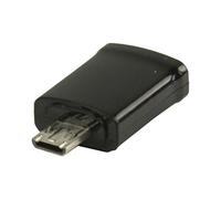 Valueline Adattatore MHL USB 11-pin Micro B Maschio a USB 5-pin Micro B Femmina, Nero