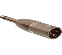 Valueline, adattatore, monoconnettore da 3 pin, con spina XLR da 6,3 mm