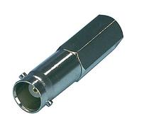 Valueline BNC-004 connettore Filato BNC (F) Argento - Connettori per cavi (BNC (F), Argento, Metallo, Nichel)