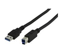 Valueline CABLE-1130-3.0 Cavo USB 3.0 Maschio A, Maschio B, Nero
