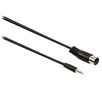 Valueline, cavo adattatore, 5 poli maschio a 3,5 mm maschio, 1 m, nero