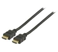 Valueline Cavo con Connettore HDMI Ethernet e HDMI, 2.00 m, Nero