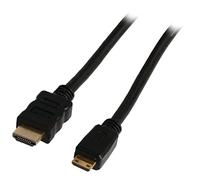 Valueline Cavo con Connettore HDMI Ethernet e Mini HDMI, 2.00 m, Nero