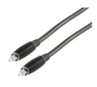 Valueline Cavo Ottico High-End con Connettori Arrotondati, Nero