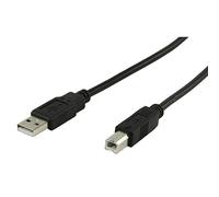 Valueline Cavo USB 2.0 da Maschio A a Maschio B, Nero
