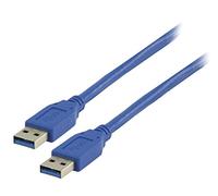 Valueline Cavo USB 3.0 da 5 m USB maschio A - USB maschio A, Blu