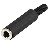 Valueline JC-106 6.5 mm Mono (F) Nero cavo di collegamento - Connettori filo (6.5 mm Mono (F), Nero, Plastica, 1 pezzo(i)