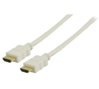 Valueline VGVP34000W75 Cavo HDMI con Ethernet, 7.5 m, Bianco