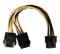 Valueline VLCP74415V015 - Cavo splitter di alimentazione interno Eps 8 pin a 2 PCI Express, 0,15 m, multicolore