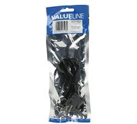 Valueline VLMP22200B2.00 Cavo Audio Mini Maschio - 2x RCA Maschio, 3.5 mm, 2 m, Nero