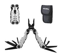 ValueMax Pinza Multifunzione, Pinza Multiuso 13 in 1, Strumento Multifunzione con Pinza, Coltello, Regalo uomo, Accessori da Campeggio, Multiutensile per Riparazione, Trekking