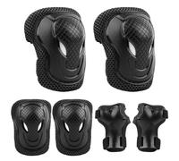 ValueTalks Protezioni Pattini Bambina Protezioni Skateboard Bambino Ginocchiere, Gomitiere Protezioni Set per Pattini a Rotelle, Bici, Pattini in Linea