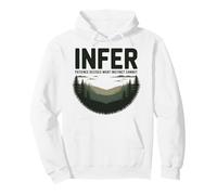 Valutare Dedurre Rispondere alla Caccia Progettare Deer Felpa con Cappuccio