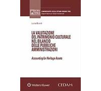 Valutazione patrimonio culturale bilancio pubbliche amministrazioni