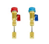 Valve Core Remover - Non-Slip Air Conditioner Quick Remover | AC Valve Core Removal Tool For HVAC, Tire, AC, Air, Bike, Refrigeration, Conditioning Tank | Metal Construction, Ergonomic Design