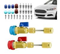 Valve Core Tool Removal Kit - Non Slip Quick Remover, Tire Valve Core Replacement, HVAC Refrigeration Service Tool For Bike Tank Automotive Maintenance Repair Equipment