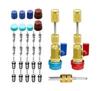 Valve Stem Remover,Non-Slip Air Conditioner Quick Remover - Core Valve Removal Tool | HVAC Tire AC Air Bike Refrigeration Conditioning Tank