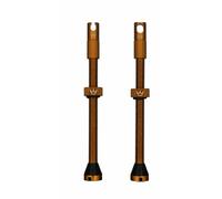 Peaty´s Tubeless Valves Marrone 80 mm