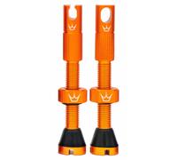 Chris King Peaty´s Tubeless Valves Arancione 60 mm Matte Mango