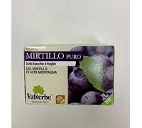 Valverbe, Tisana mirtillo puro bio, 30g