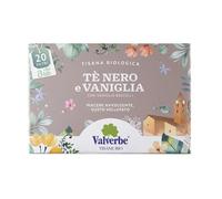 Valverbe Tisana Tè Nero e Vaniglia, 20 filtri