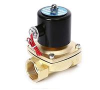 Valvola 1/4" 3/8" 1/2" 3/4" 1" Elettrovalvola DN8 DN10 DN15 DN20 DN25 N/C Valvola pneumatica for acqua olio aria DC12V/dc24V/ac220V(220v,DN20)