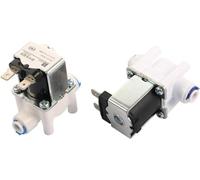 Valvola 1 pz 1/4" elettromagnetica ad accesso rapido DC 12V 24V Interruttore di flusso ingresso aria acqua Purificatore d'acqua Dispenser for lavatrice(DC 12V)