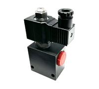 Valvola 2/2 A Doppio Poppet Normale Aperta BSP 1/2" 70L/min Con Override Manuale