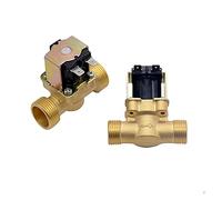 Valvola 3/4” 1/2” DC 24V AC 220V DC12V Elettrovalvola magnetica elettrica normalmente chiusa Ottone for il controllo dell'acqua(Ac 220v,0.5 Inch)