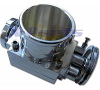 Valvola a Farfalla Ø 80mm Compressore Turbo Conversione Alluminio + Aufnahme per