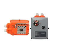 Valvola a Farfalla a Sfera motorizzata da 12 V e 24 V CC, Controllo rotativo del Flusso d'Acqua, attuatore Elettrico da 90 Gradi