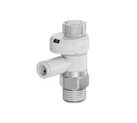 Valvola a farfalla del cilindro AS1201F-M5-04SA connettore pneumatico a innesto rapido AS2201F valvola di controllo della velocità PTL08-01AB(PTL04-02A)