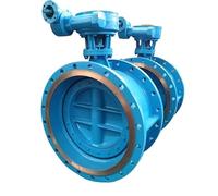 Valvola a farfalla flangiata doppia eccentrica Guarnizione EPDM Prodotto EN593 Alimentazione manuale Acqua Gas Olio Media Generale