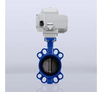 Valvola a farfalla flangiata elettrica D971X-16 Morsetto con tenuta morbida Valvola attuatore valvola acqua DN50 65 80 200(Dn80,380V)